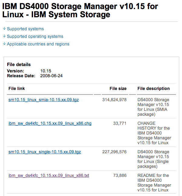 ibm storage manager